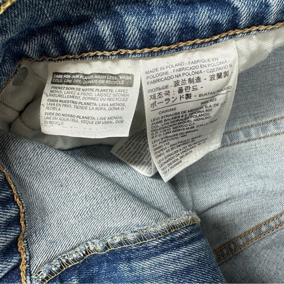 Vintage Mens Levi's 505 Jeans 2005 Regular Fit Straight Leg  36 x 32 Medium Y2K - Picture 10 of 12